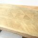 Table bureau Art Déco en chêne cérusé du XX siècle