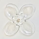 4 glass fish cups