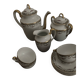 Complete café service porcelain Limoges William Guérin