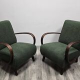 Armchairs by Jindrich Halabala, 1940s