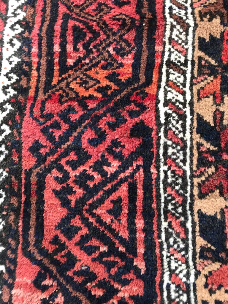 Tapis ancien Turkmen afghan Belutch laine 162x90 cm
