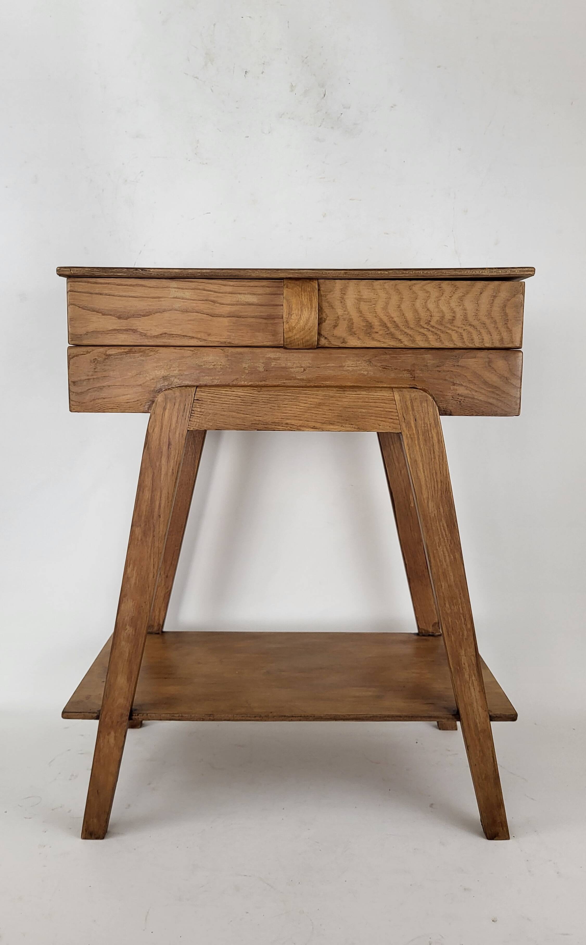 Vintage worker compass feet