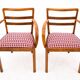 Paire de fauteuils Art Déco, Pologne, milieu du XXe siècle.