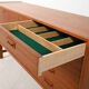 Scandinavian 1960s sideboard with projecting handles