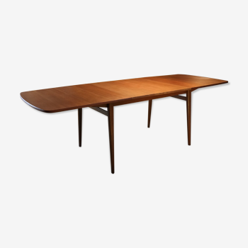 Scandinavian table with extensions-60 's