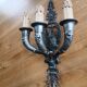 19th Century Empire Swan Bronze Wall Lamp