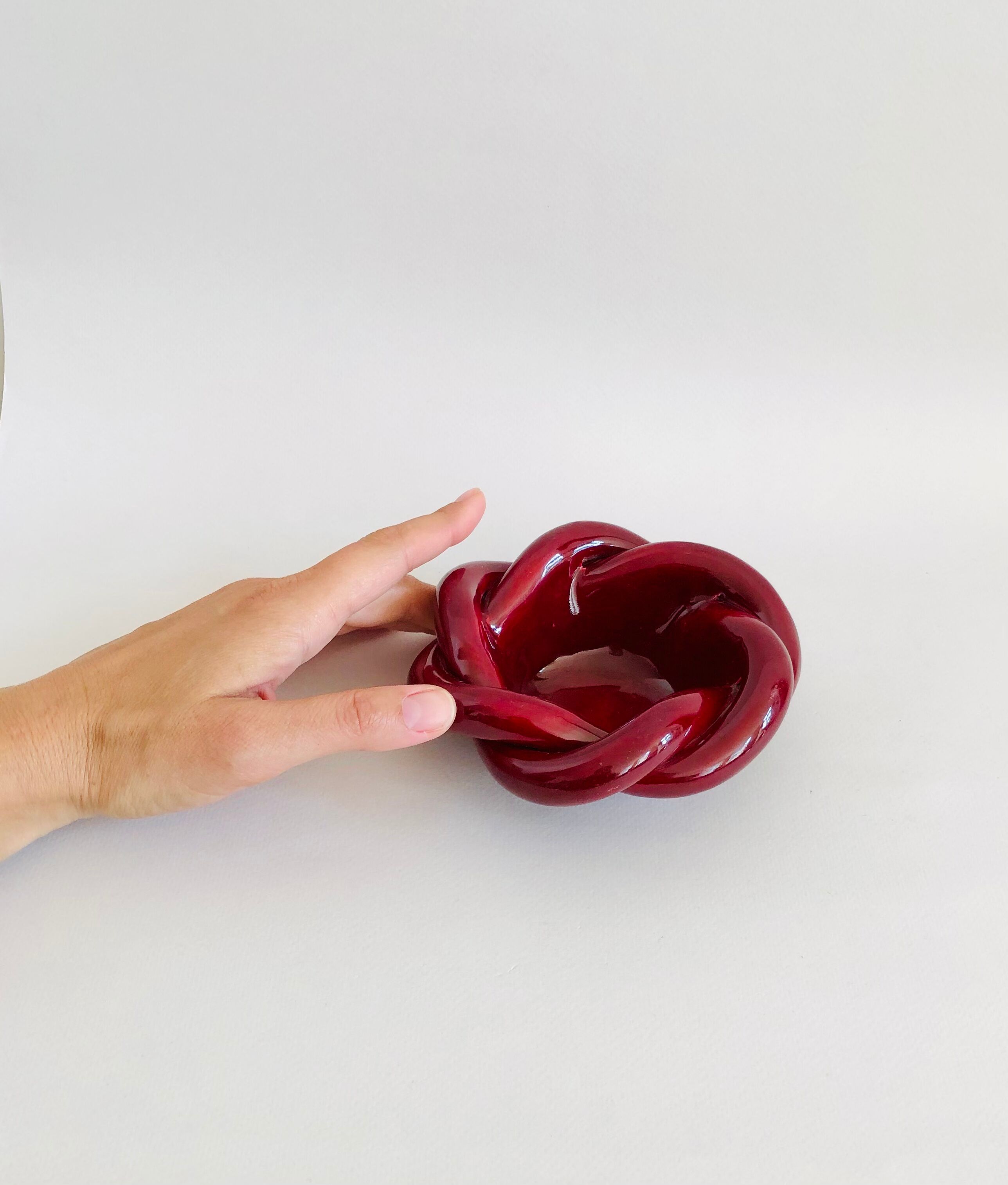 Vintage ceramic pocket trays