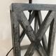 Paire de lampes en bois