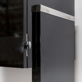 60s Piano lacquered cabinet art deco style