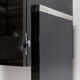 60s Piano lacquered cabinet art deco style