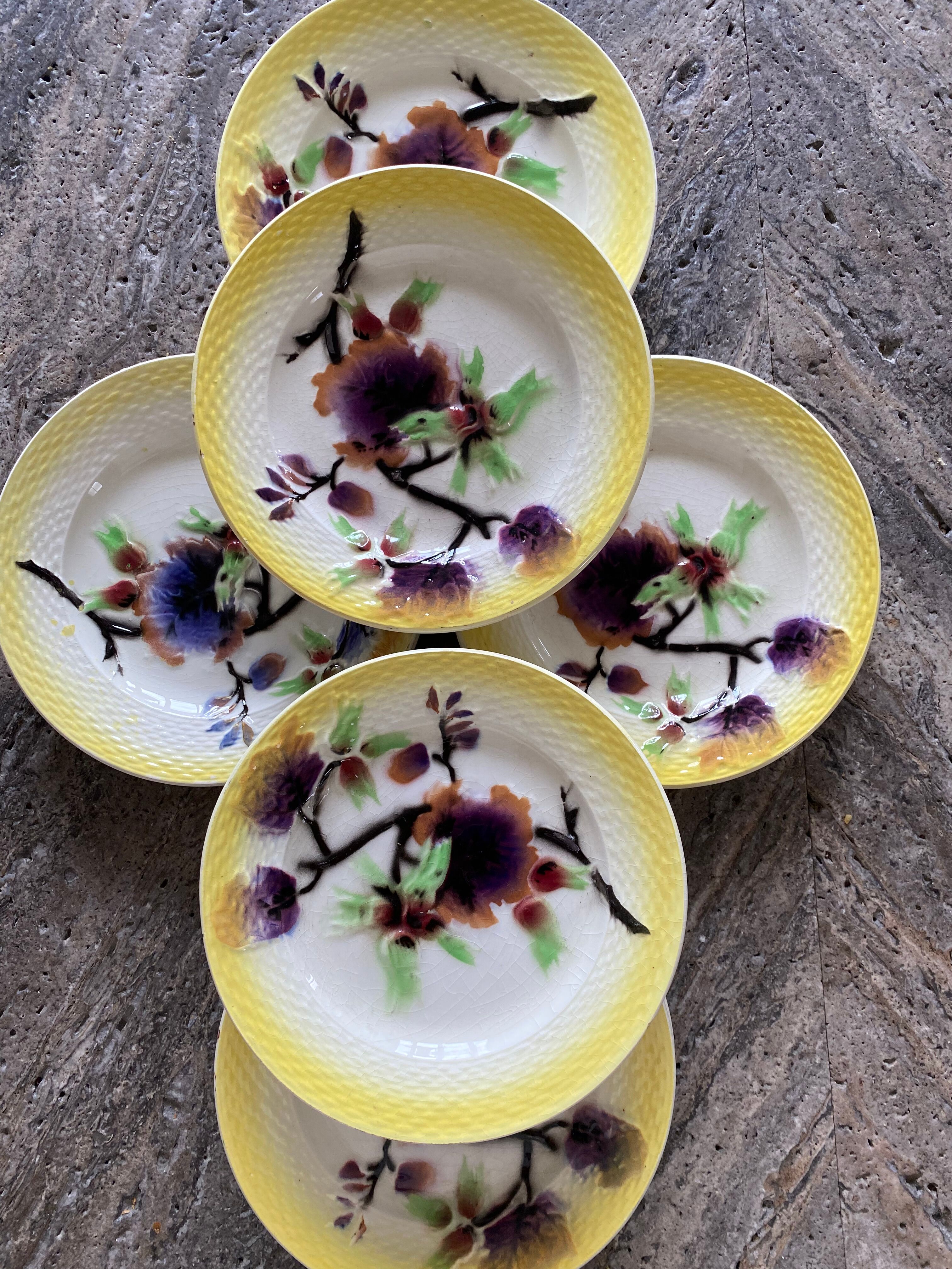 Slurry dessert plates