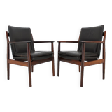 1960s Pair of Arne Vodder 431 Armchairs by Sibast Mobler, Denmark