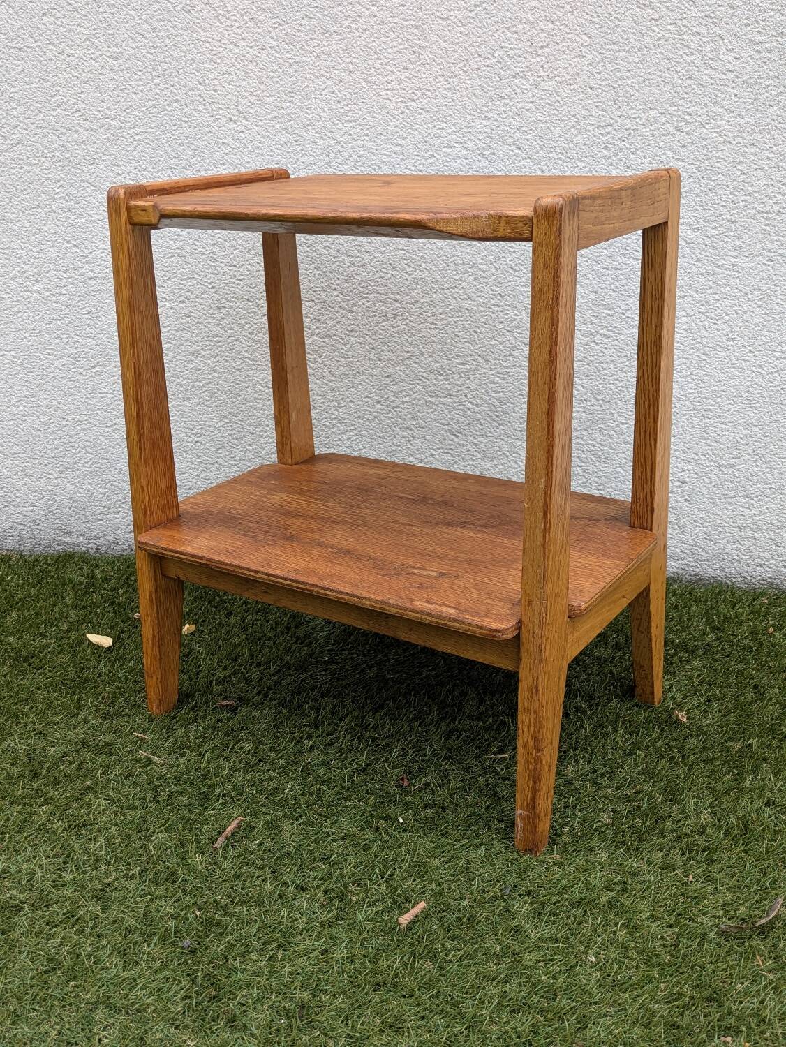 Vintage Modernist Bedside Table Roger Landault 1950 - ABC Edition