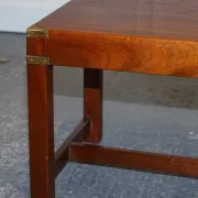 Reh Kennedy Military Campaign Vintage Coffee Table from Harrods London