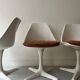 Set de 3 chaises tulipe par Maurice Burke pour Arkana, design 1970