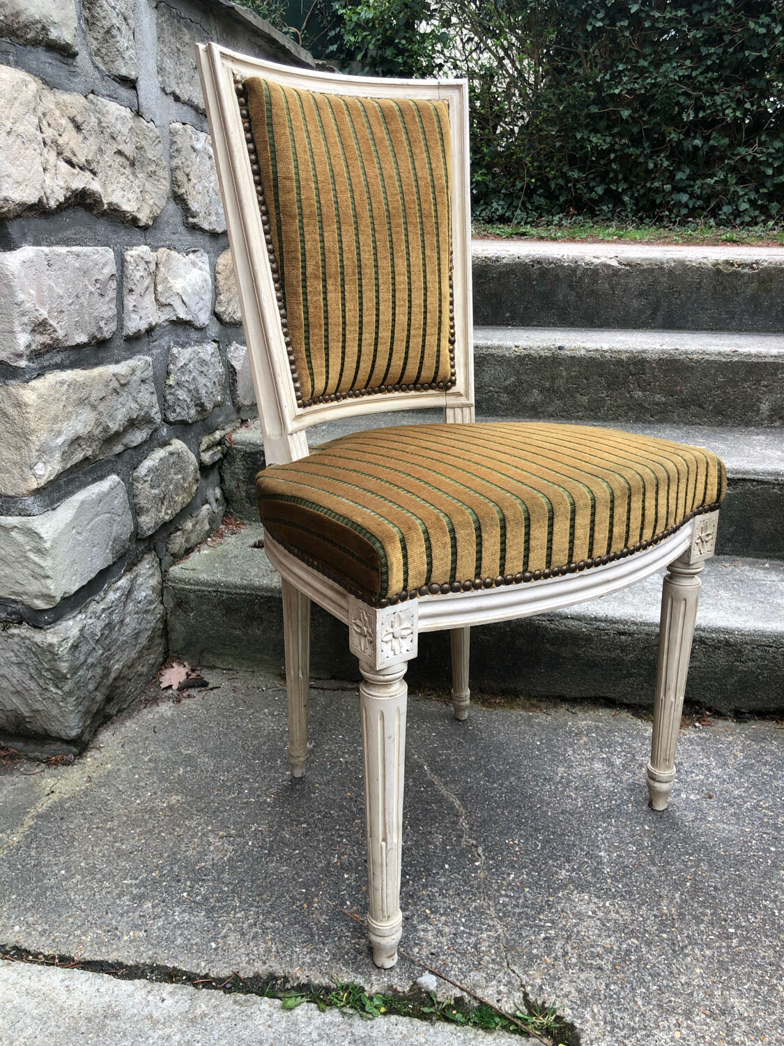 Four Louis XVI style chairs