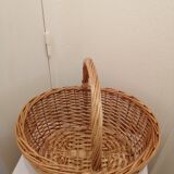 Vintage wicker basket