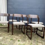 "Baumann sled chairs"