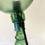 Cevin lamp in green glass