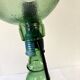 Lampe Cevin en verre vert