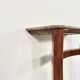 Italian Midcentury Console In Mahogany And Marble
