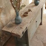 Old carpenter's workbench