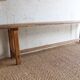 Banc de ferme ancien