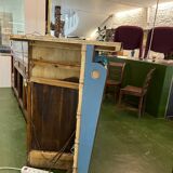 1950s oak and Formica bar