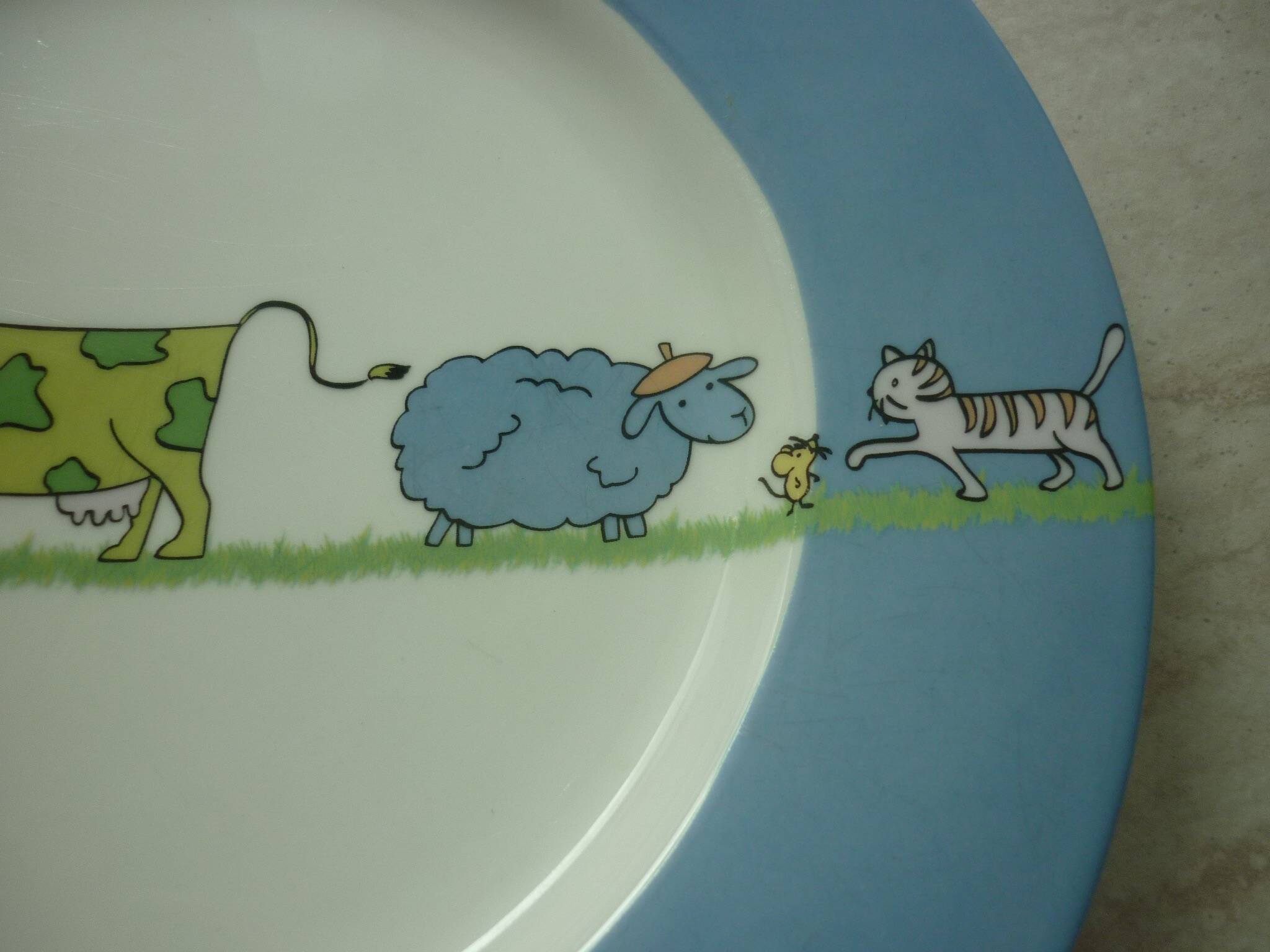 Villeroy & Boch dinner plate The animals 1748