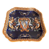 Assiette Plat Coupe Corbeille Faïence Gien Modèle Renaissance Ange Angelot