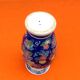 Baluster vase Polychrome ceramic Floral decoration