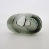 Heart-shaped vase Per Lütken for Holmegaard. Signed and dated 1902