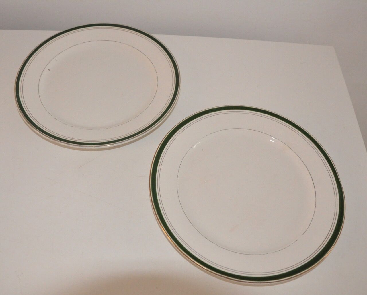 Service of 8 plates Digoin Sarreguemines