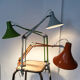 Trois lampes de bureau aux couleurs italiennes