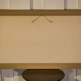 Tableau peinture sur bois impressionniste "Port de pêche" de Maurice Barle, 1940