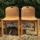 Pair of Italian chairs from the 70s