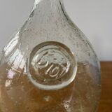 Biot bubble glass pitcher bottle