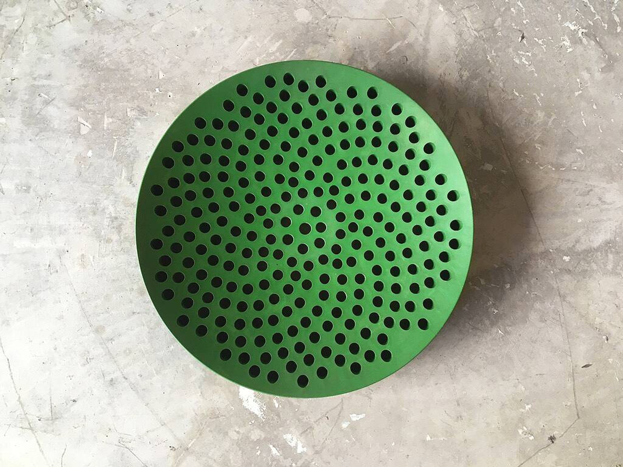 Hard plastic vintage umbrella stand, 1990s