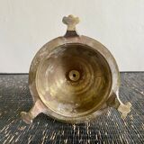 Brass church candle holder