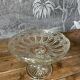 Compotier en verre moulé