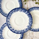 Set of 4 Italian porcelain coffee cups