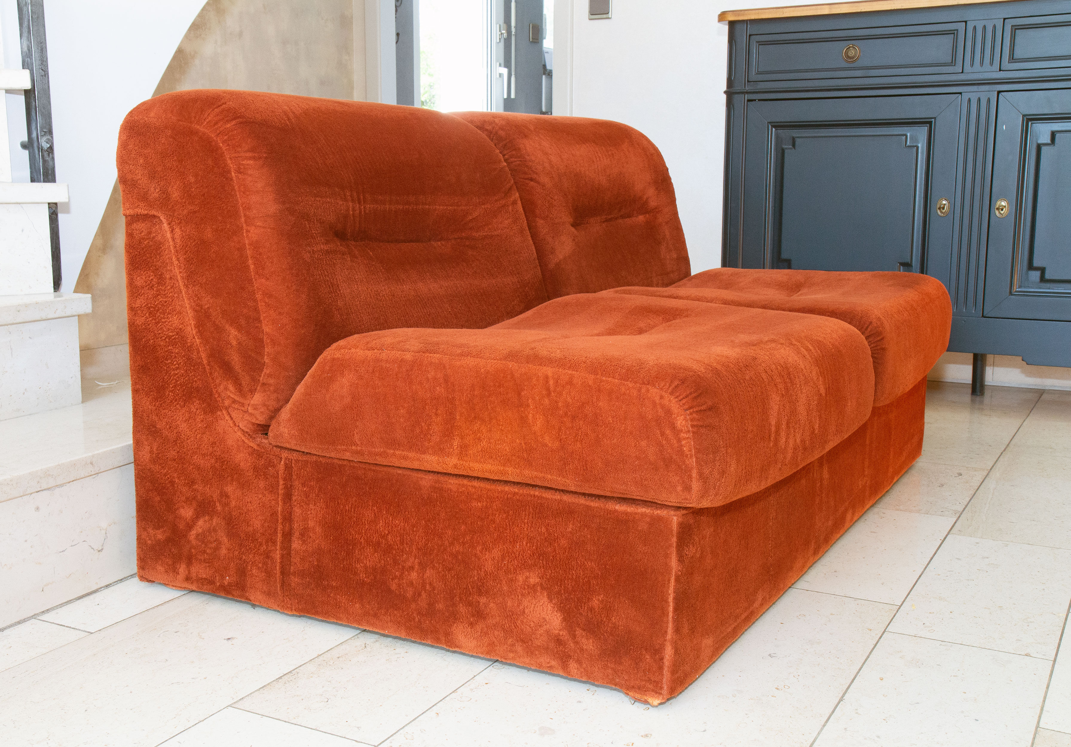 Double convertible heater sofa 1970