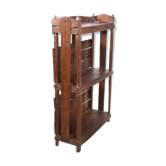 Etagère tribale en teck birman ancien