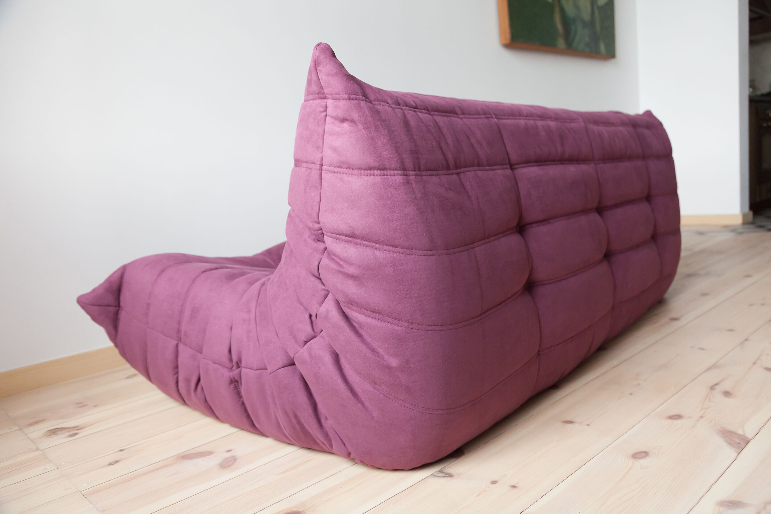 Sofa 3 places Togo Microfiber designed by Michel Ducaroy 1973