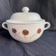 Sarreguemines thistle soup tureen