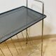 Perforated metal magazine rack