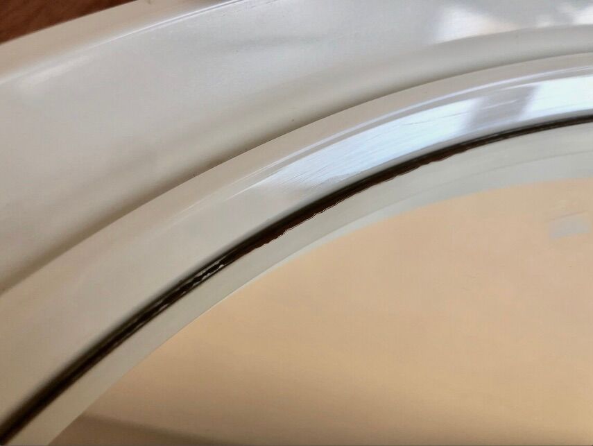 Mirror Gilac white 1970