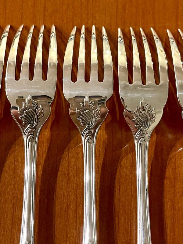 Christofle marly 12 couverts à poisson ,24 pièces , très bon état