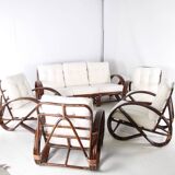 Rattan lounge