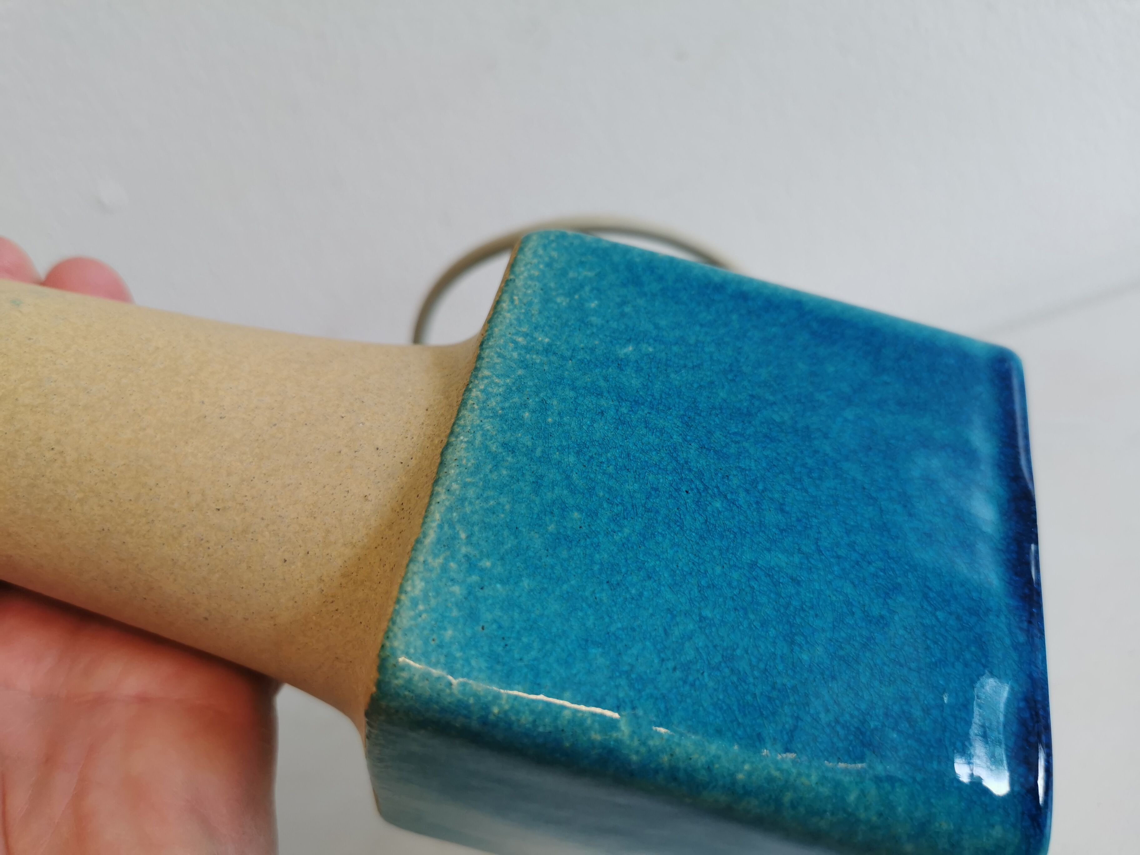 Table lamp, in ceramic, designed by Nils Kähler, for his, grandfather's company Hak